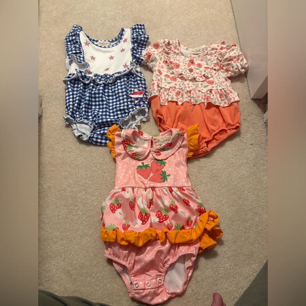 Spring/Summer Toddler Romper Bundle